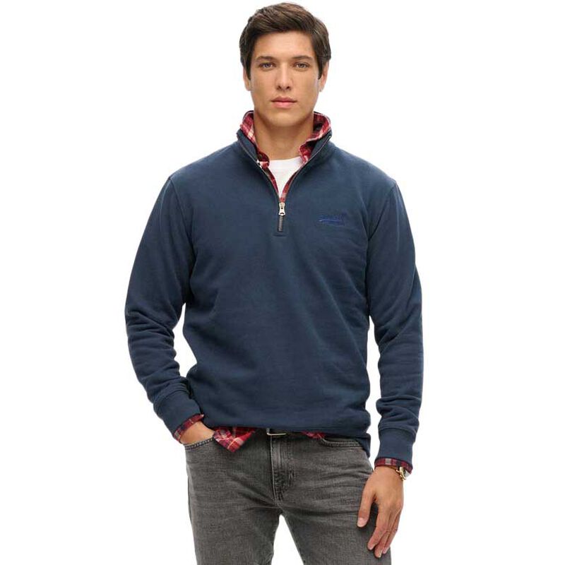Superdry Essential Logo Half Zip image number 0